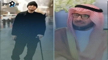 خالد بن عبد الله يرد على صورة عكازه وجبيرته في نيويورك